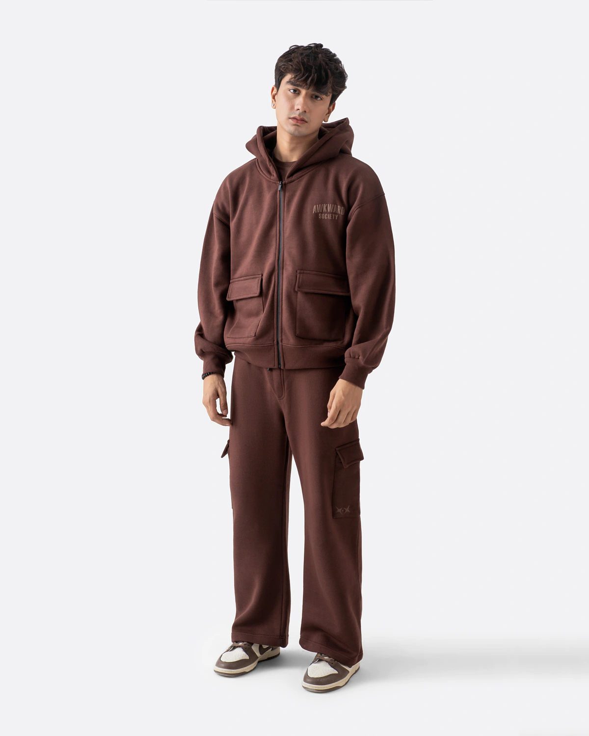 Utility Zipper | Brown