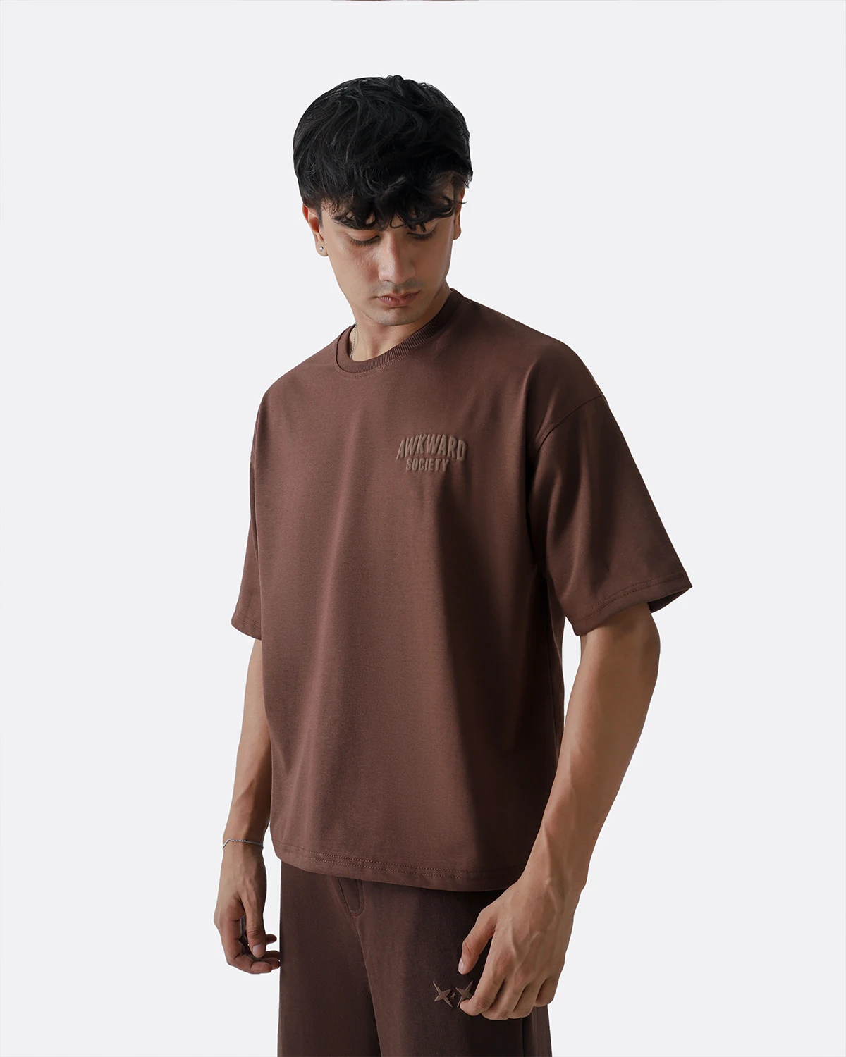 Oversize Tshirt | Mocha Brown