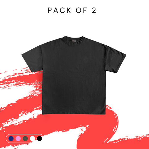 Pack of 2 Casual Tshirt