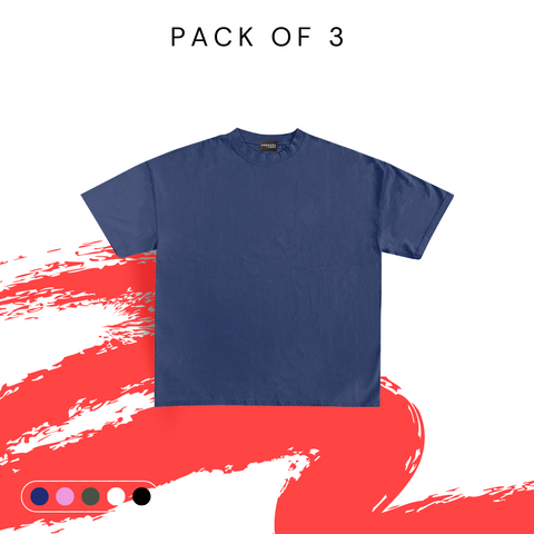 Pack of 3 Casual Tshirt