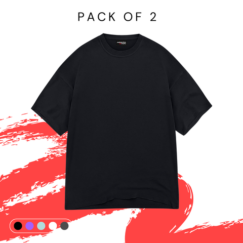 Pack of 2 Oversize Tshirt