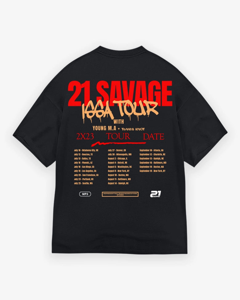 21 Savage Oversize T-shirt – AWKWRDx