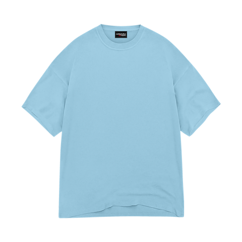 Basic Wave Blue Oversize T-shirt