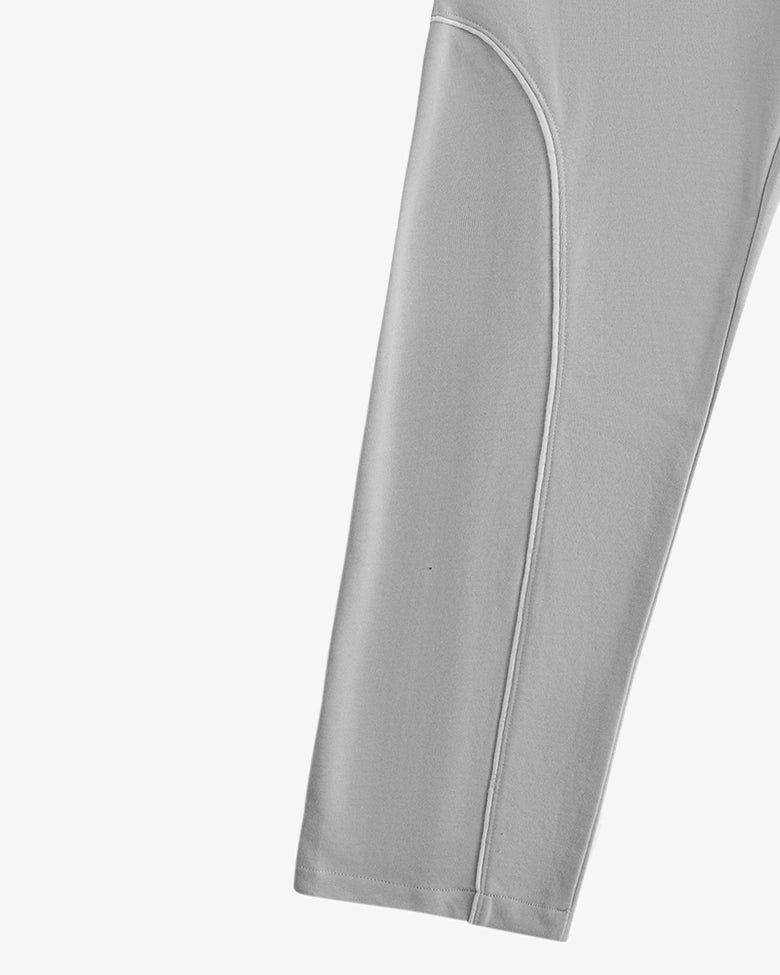 Grey Piping Trouser
