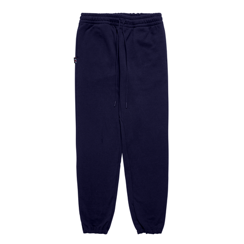 Relaxed Cuff Trouser (Navy Blue)