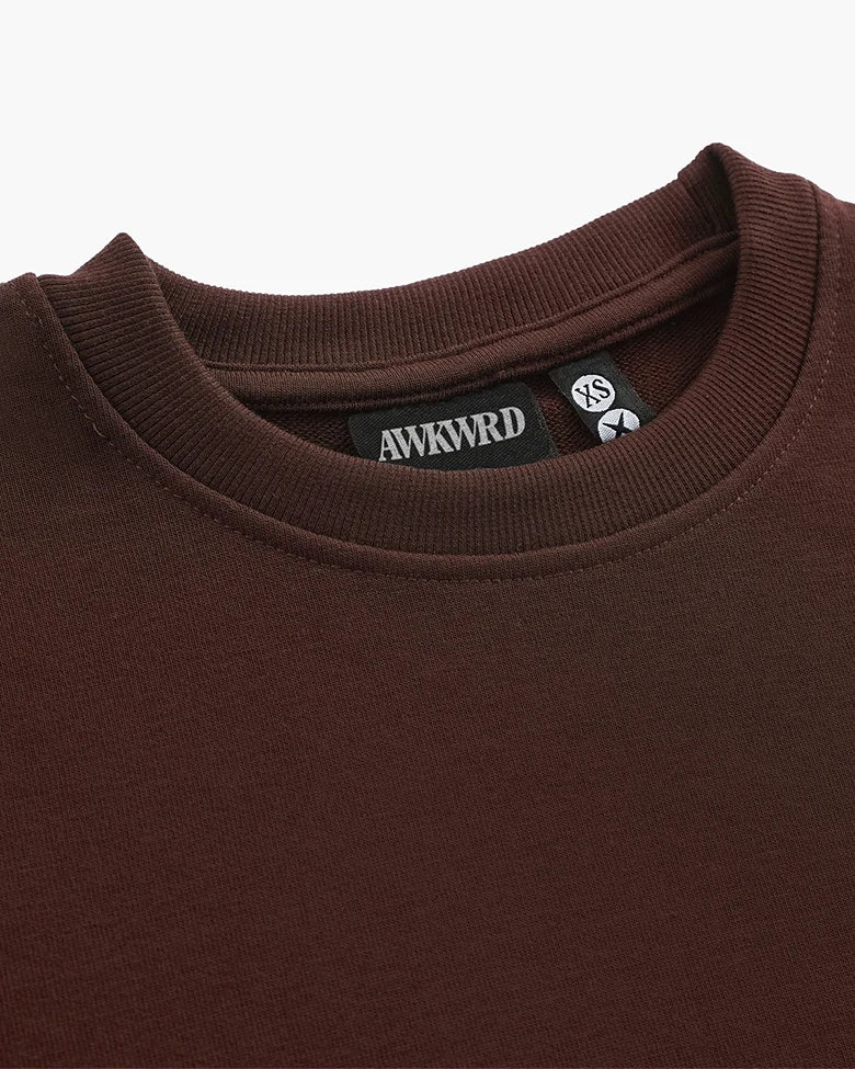 Mocha Brown Heavyweight Tee
