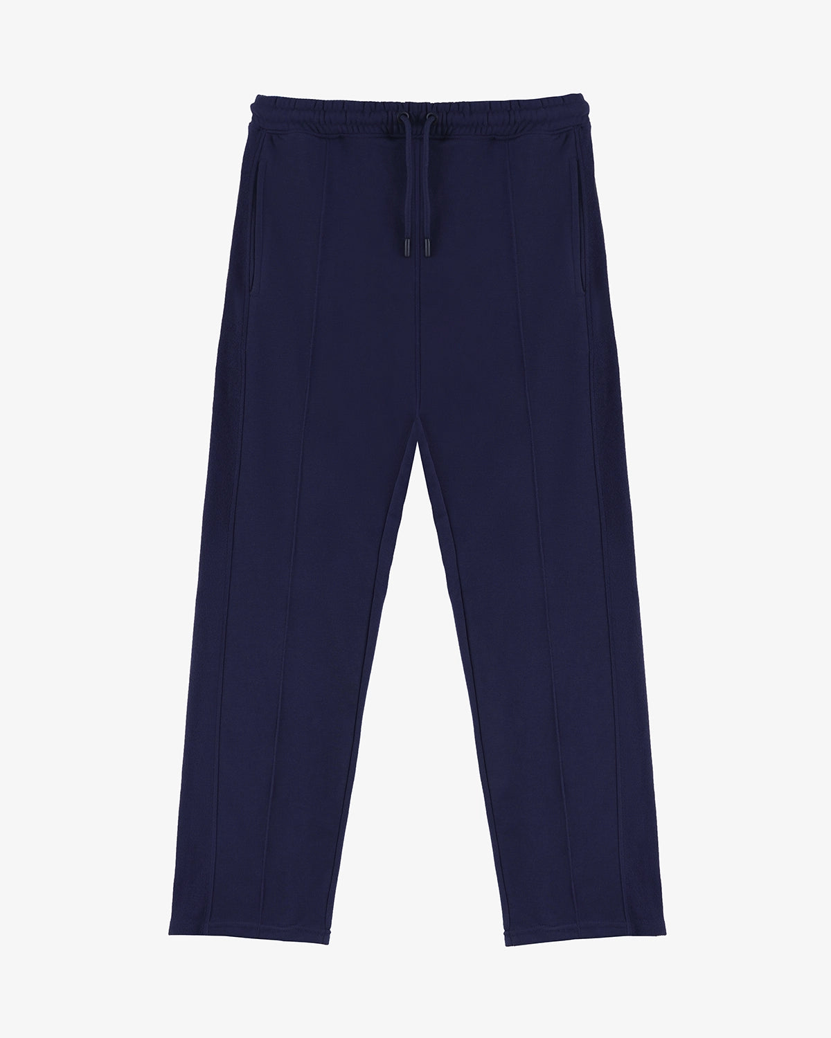 Navy Pleated Trouser