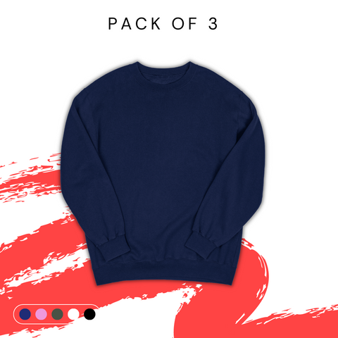 Pack of 3 Sweatshirts