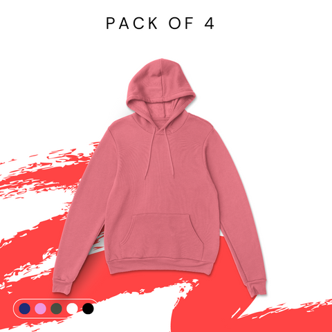 Pack of 4 Hoodies