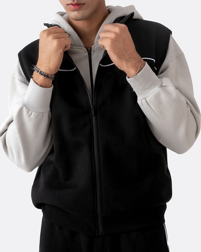 Piping Vest | Black