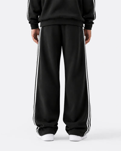 Stripes Sweatpants | Black