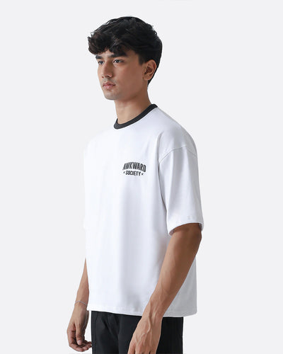 Ringer Tshirt | Black Tone