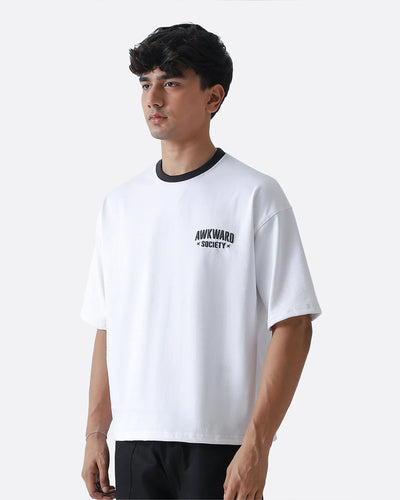 Ringer Tshirt | Black Tone