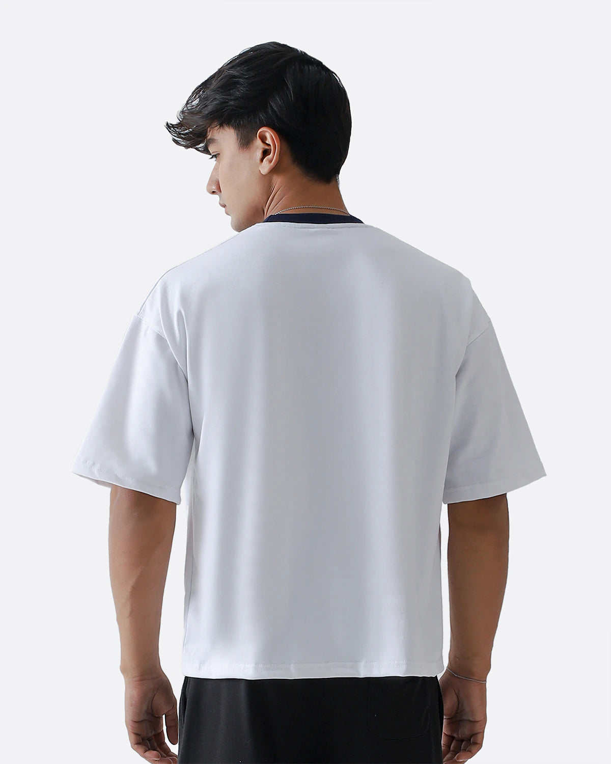 Ringer Tshirt | Navy Tone