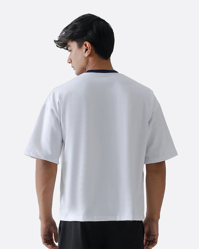 Ringer Tshirt | Navy Tone