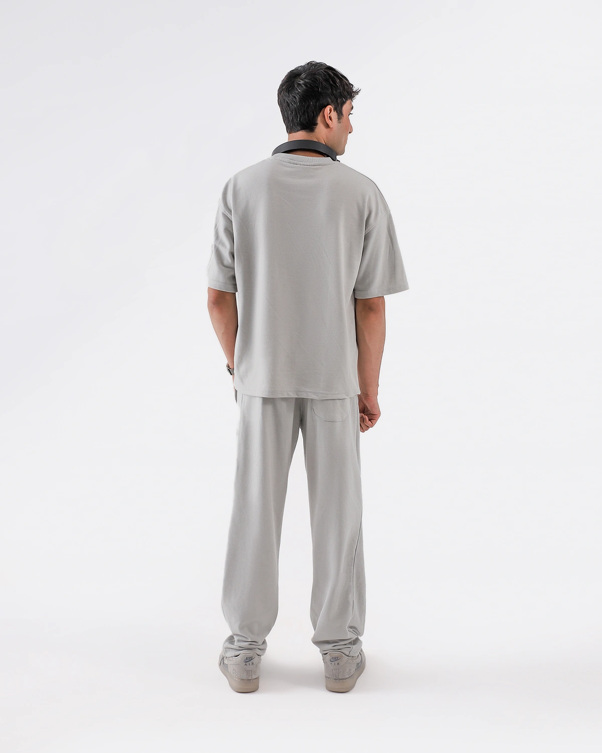 College Grey Oversize Set