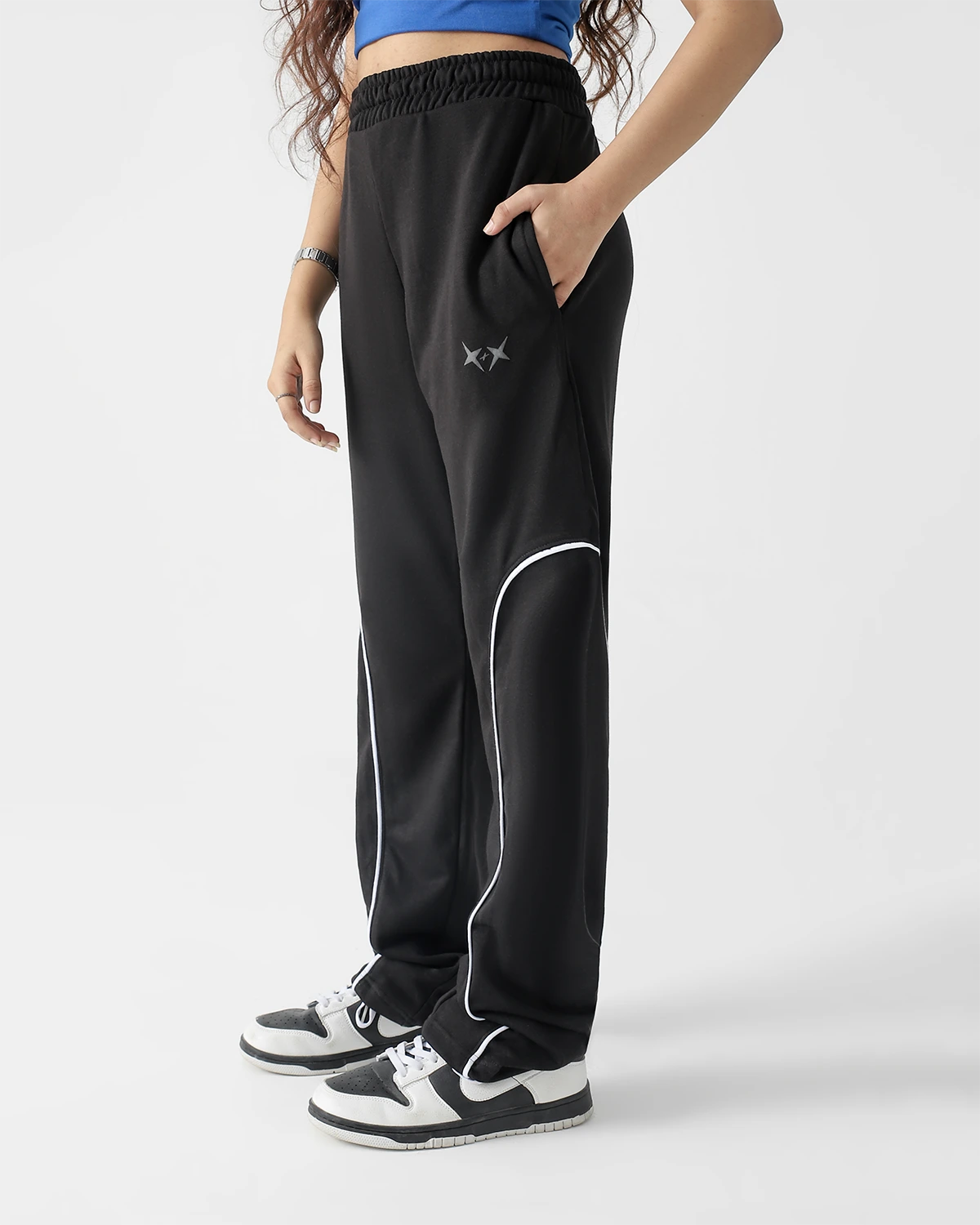 Piping Trouser | Black
