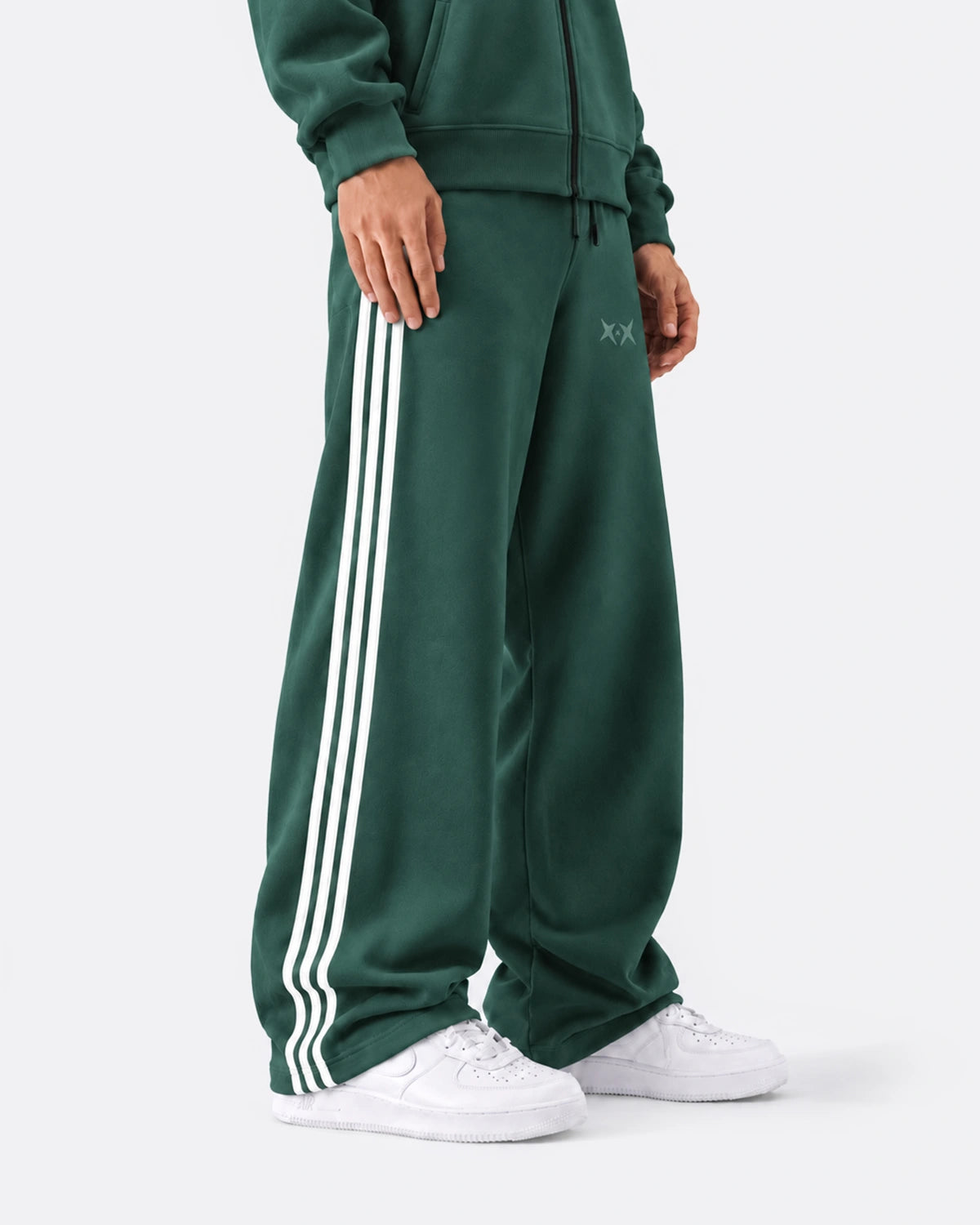 Stripes Sweatpants | Green