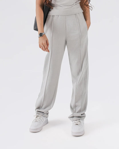 Pleated Trouser | Grey