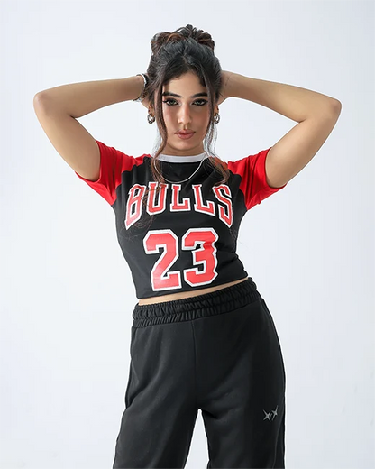 Bulls Baby Top