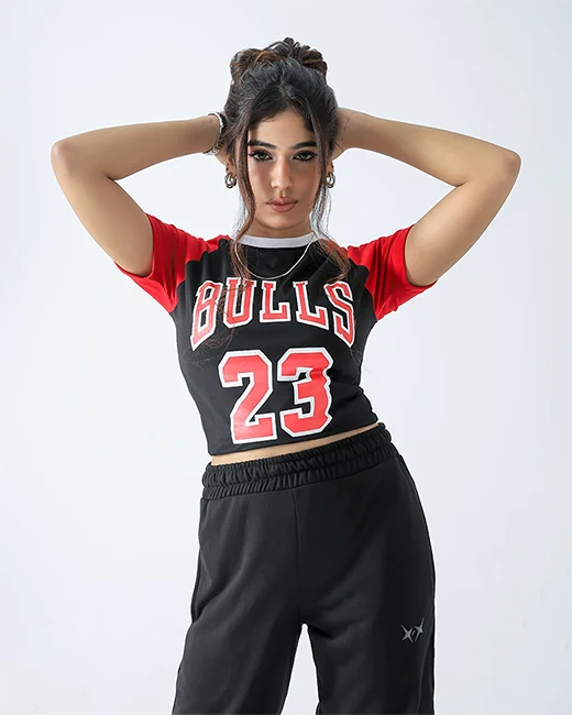 Bulls Baby Top