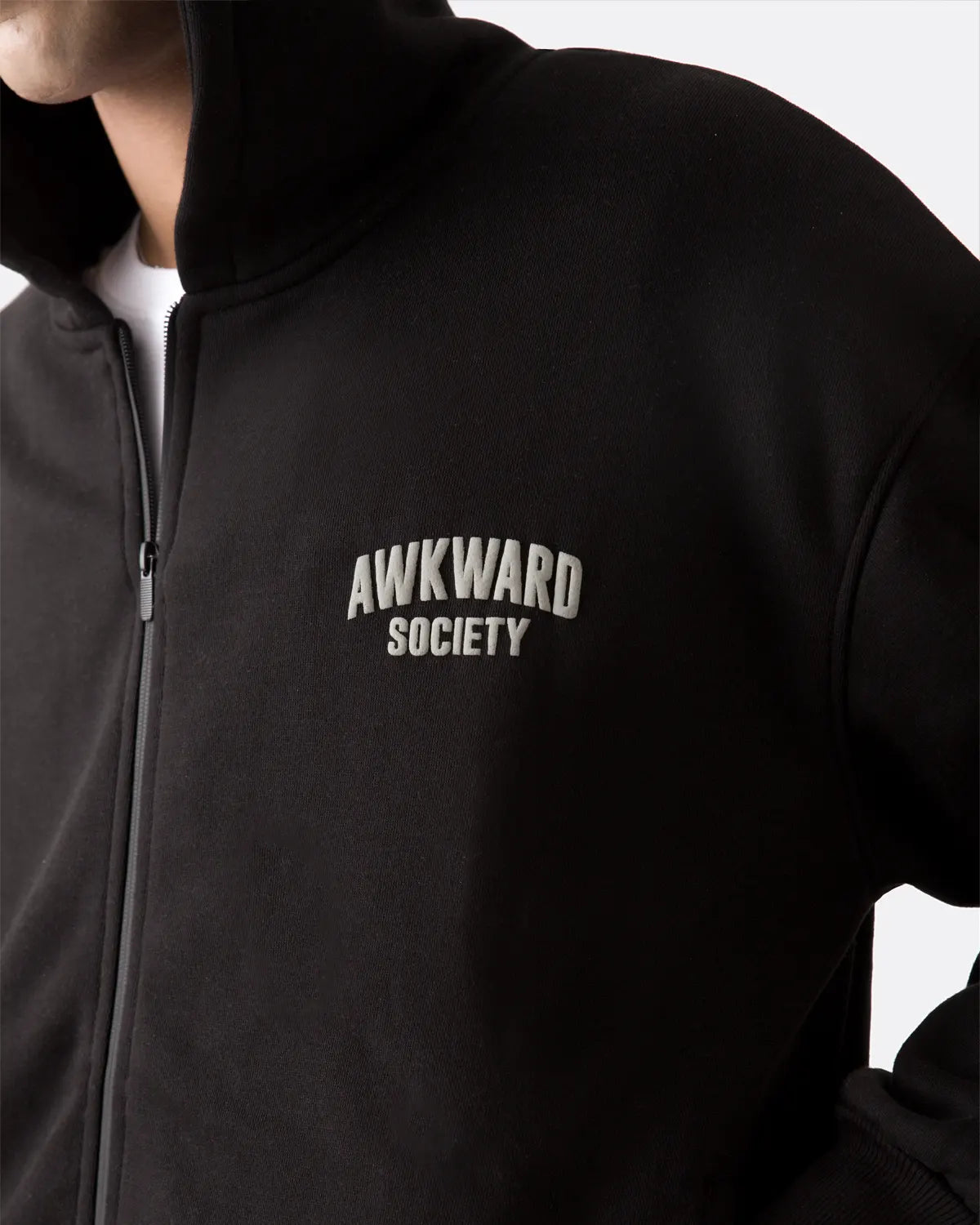 Oversize Zipper | Black