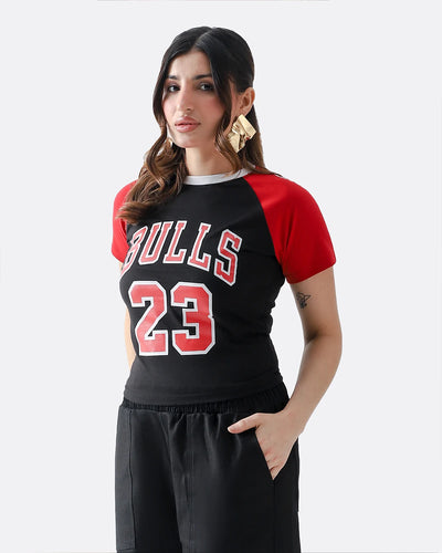 Bulls Baby Top
