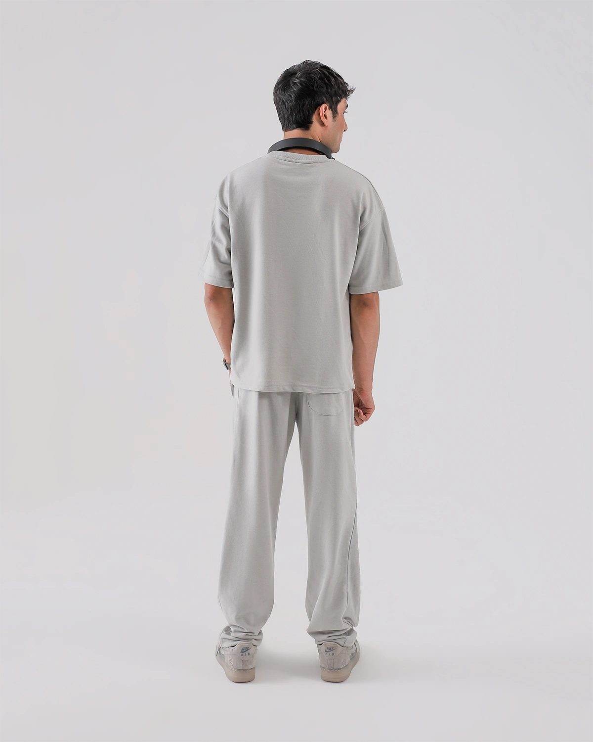College Grey Oversize Set
