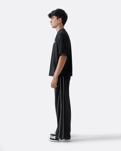 Piping Trouser | Black