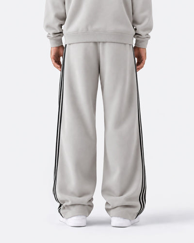 Stripes Sweatpants | Grey