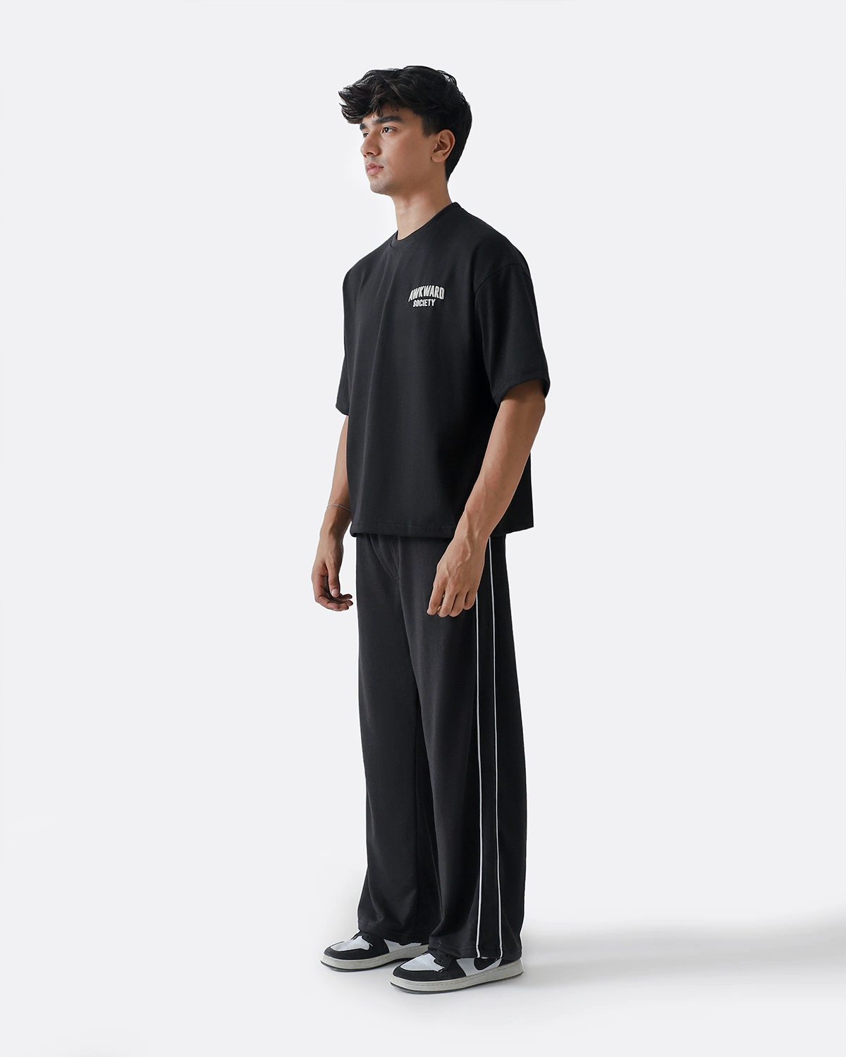 Piping Trouser | Black