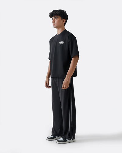 Piping Trouser | Black