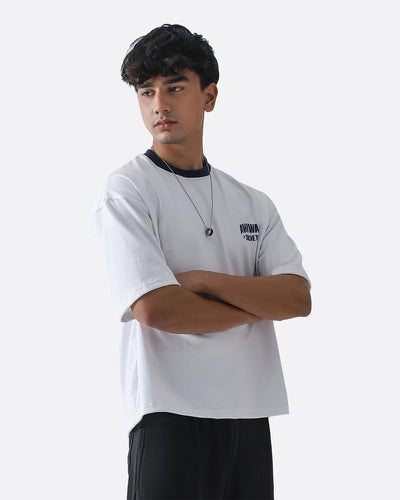 Ringer Tshirt | Navy Tone