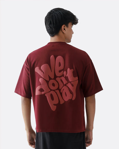 We Don't Play | Red Wine