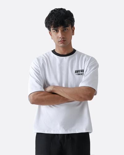 Ringer Tshirt | Black Tone