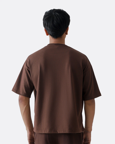 Oversize Tshirt | Mocha Brown