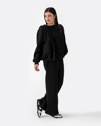 Black Oversize Zipper