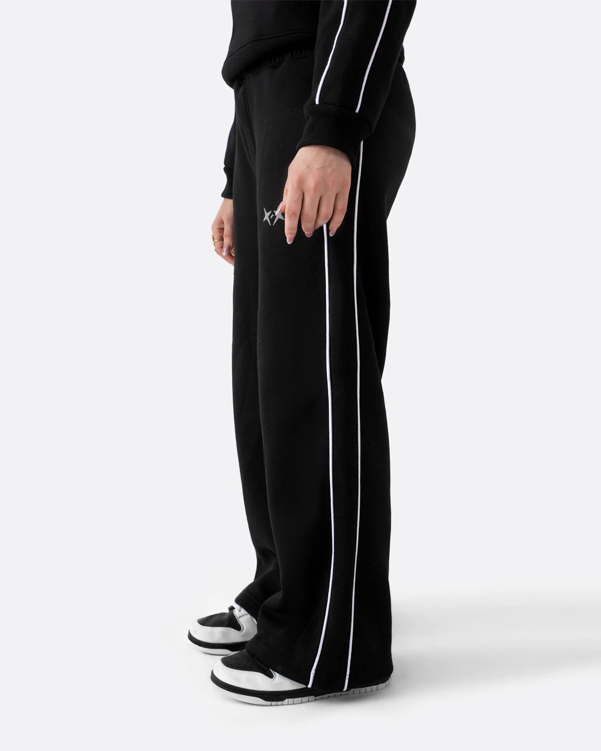 Piping Trouser | Black