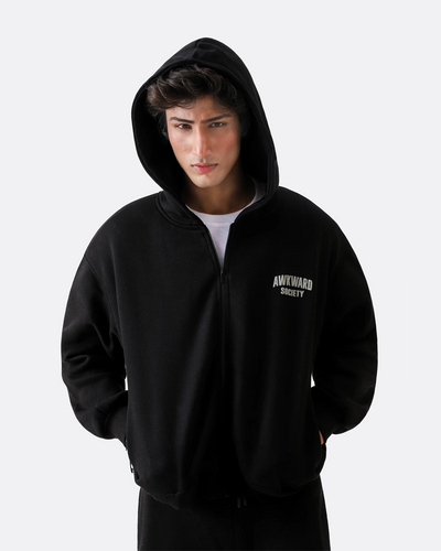 Black Oversize Zipper