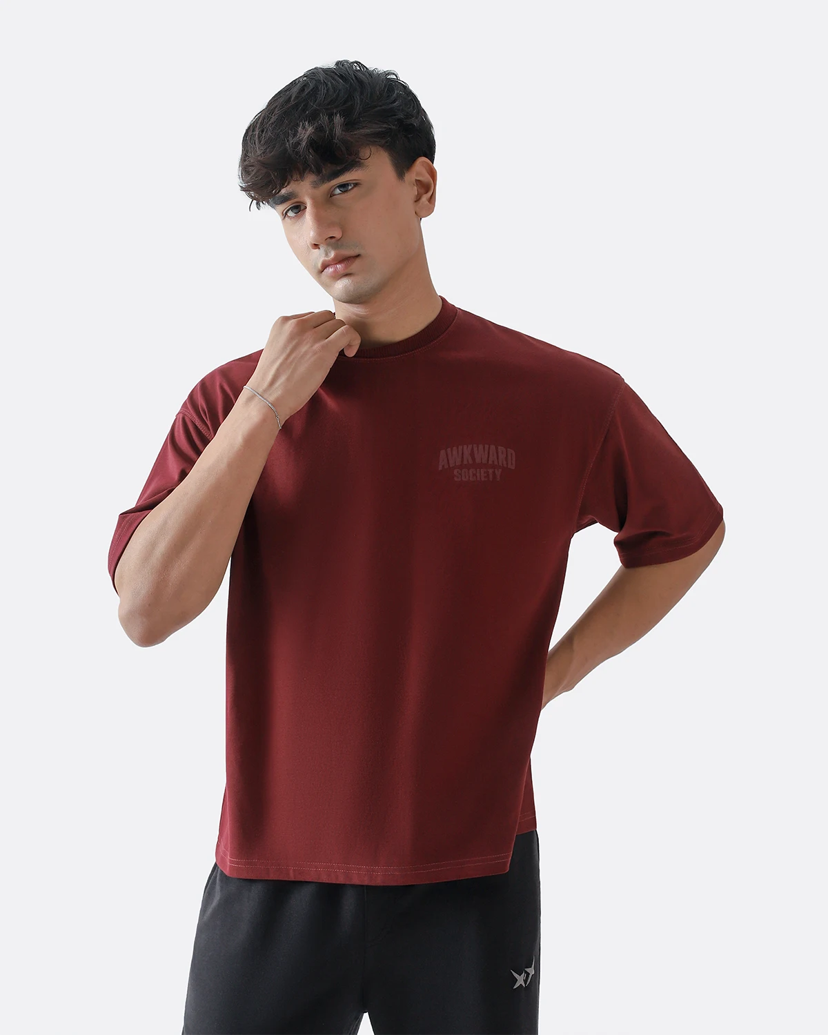 Oversize Tshirt | Maroon