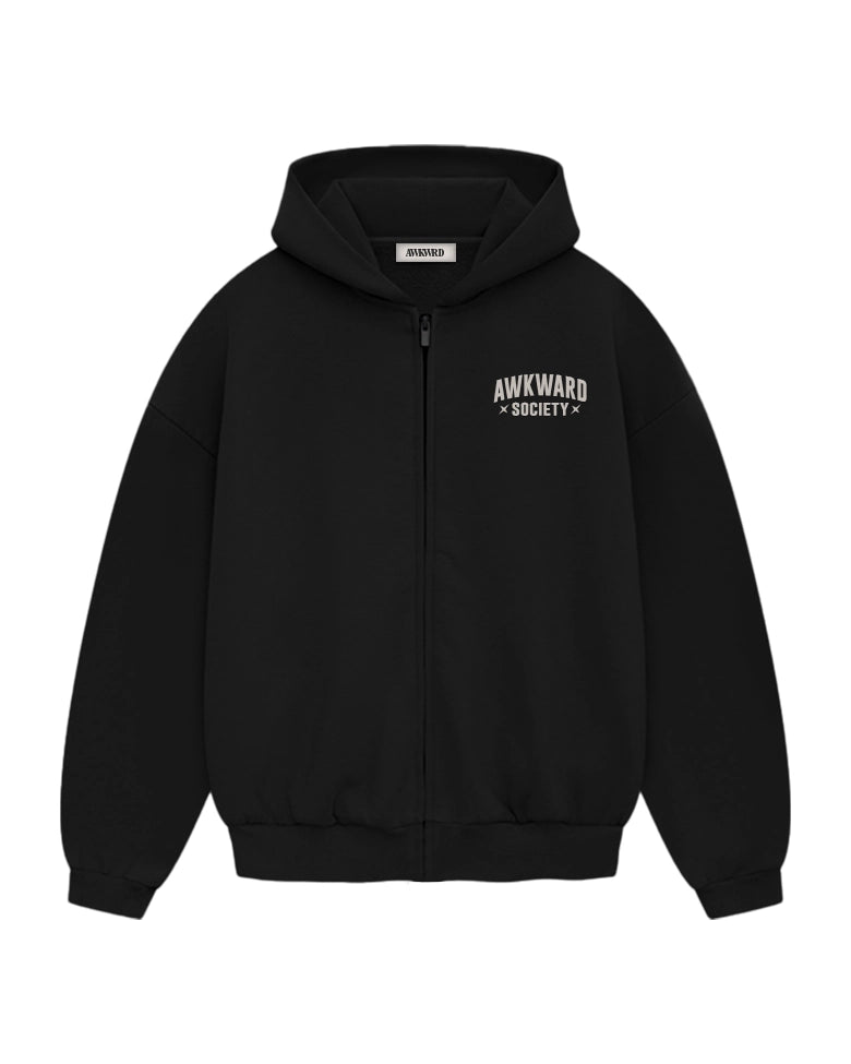 Black Oversize Zipper