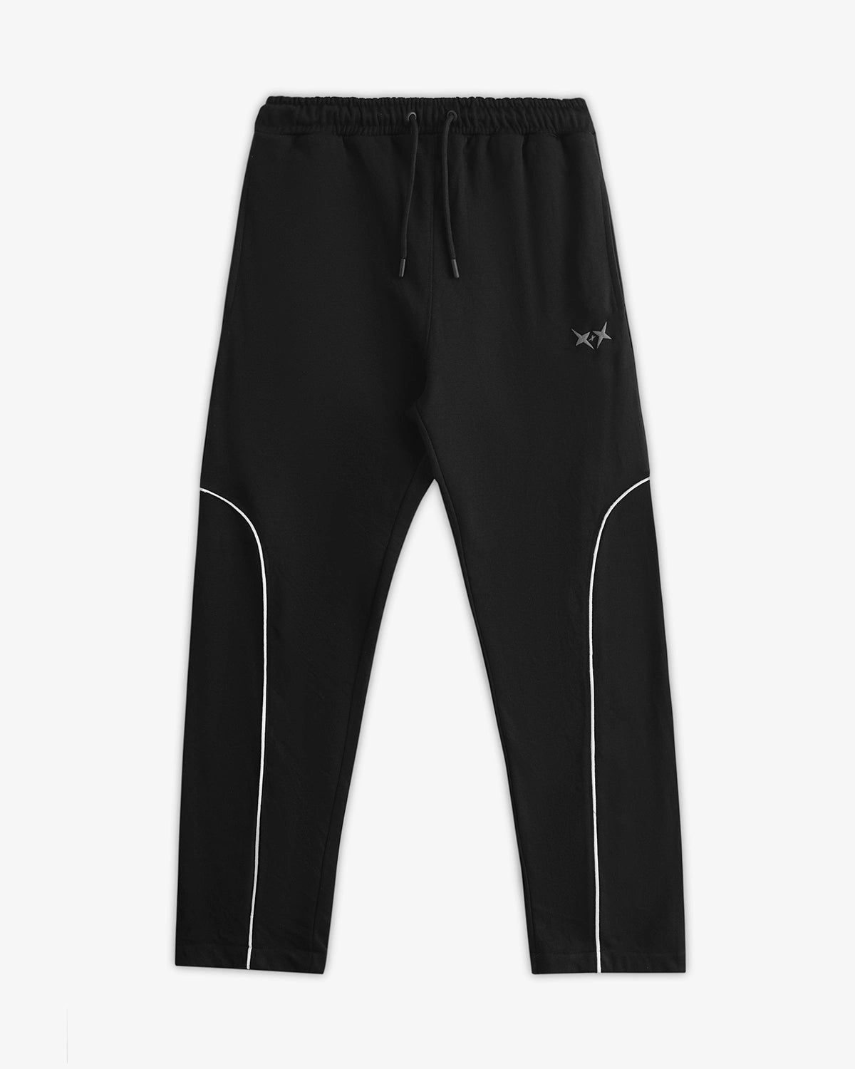 Black Piping Trouser