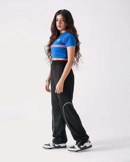 NY Stripes Baby Tee