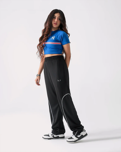 NY Stripes Baby Tee