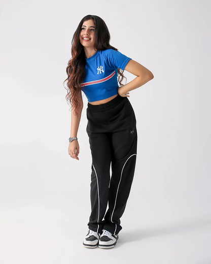 NY Stripes Baby Tee