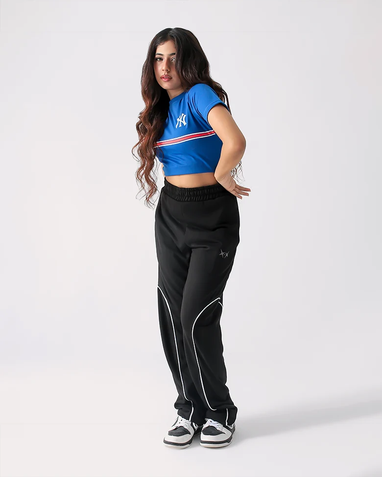 NY Stripes Baby Tee