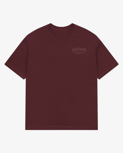 Heavyweight Tshirt | Maroon