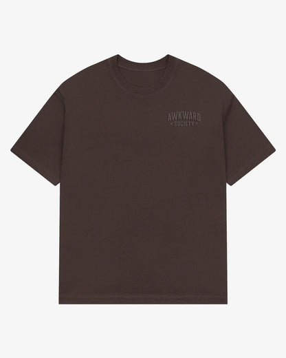 Heavyweight Tshirt | Mocha Brown