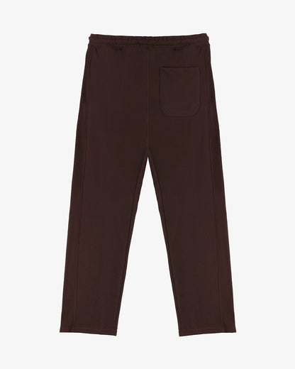 Mocha Brown Pleated Trouser