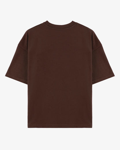 Mocha Brown Heavyweight Tee